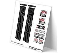 REF:VP448 Stickers compatible with Rock-Shox ZEB 2021-2025 MTB fork, stickers, stickers, stickers, vinyls for mountain bikes (GRIS 073)