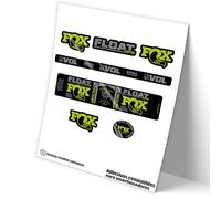 REF:VP471 Stickers compatible with FOX FLOAT DPS FACTORY 2021-22 MTB shock absorber, stickers, stickers, stickers, vinyls for mountain bikes (GREEN-531)