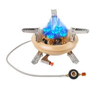 Refactive Hiking Folding - Portable Camping Burner 16000W Outdoor Cooking Equipment | 5 Camp Camp Burners for Fishing Hunting Survival