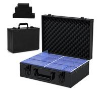 Refein Top Loader Storage Box with Key Locks, Trading Card Storage Case