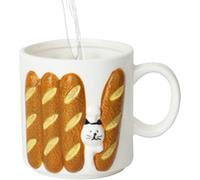 (Refer to Description) Cup Bread, Cute Ceramic Coffee Cup Bread | Japanese Style Milk Cup | Multifunctional Coffee Cups, Ceramic Tea Milk Cup for Drinking, Water Beer