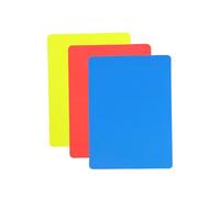 Referee Cards 3 Pieces High Visibility Accessories For Arbitration | Red And Yellow Football Cards For Men And Women Judge Hockey Volleyball Basketball Fight Handball Game