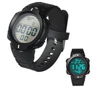 Referee Stopwatch Wrist Watch Mens Digital Watches Men's Military Watch Sports stop Watch with Alarm Timer LED Backlight,ideal for Training Running Soccer Game Football Competition Outdoor Activities