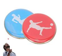 Referee Throwing Coin - Double Sided Sports Decision Coin, Football Training Match Start Coins, Durable Metal Coin Turning Tool | Ten Game Choice Coins