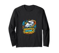 Referee Whistle Control Authority Sports Design Long Sleeve T-Shirt