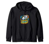 Referee Whistle Control Authority Sports Design Zip Hoodie