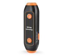 Referee Whistle - Cuts Through Crowd Noise, Handheld Push Button Device, 14x4.1x3cm Compact Size + Three Selectable Audio Tones, Resistant ABS Shell - For Sports Coaching & Field