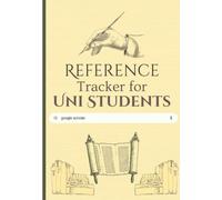 Reference Tracker For University Students - essential tool for surviving uni work