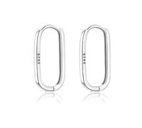 Reffeer 925 Sterling Silver U Hoop Earrings for Women Teen Hoop Earrings Huggie