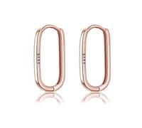 Reffeer 925 Sterling Silver U Hoop Earrings for Women Teen Hoop Earrings Huggie