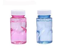 Refill Bubble Liquid for Bubble Toy Cigarette - Universal Replacement Bubble Solution Bottle - Long-Lasting Formula, Random Color Liquid for Smoke Bubble Blower Stick, 1 Pack