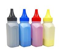 Refill Color Toner Powder 206 206A 207A Compatible Compatible With H P Color Laser-Jet Pro M282nw M283cdw M255dw M255nw M283fdw Cartridge (Color : 4 color toner)
