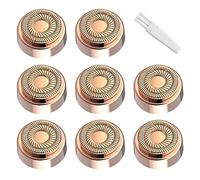 Refill for Flawless Replacement Heads Compatible with Finishing Touch Flawless Facial Hair Removal tool for Women As Seen On TV, 8-pc Pack