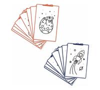 Refill for Kidydraw Mini - Galaxy and dinosaurs Multicoloured