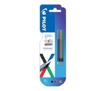 Refill for Pilot FriXion Ball Erasable Pen 4 Colours Fine Tip 0.5 m - Pack of 4