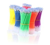 Refill Highlighter 50 Pcs Plastic Gel Pen Replacements | Smooth Refills, High Colour Rendering, Even Flow for School Study and Student Use Random Style