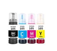 Refill Ink For 102 105 106 Compatible With 102 104 ET-7700 ET-7750 7160 7180 2700 2710 2720 2750 3750 Printers(1set - 4PCS)