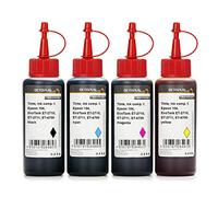 Refill ink kit compatible for Epson 104, EcoTank ET-2710, ET-2711, ET-4700 CMYK 4x 100 ml