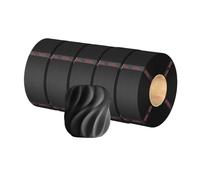 Refill PLA Filament，1.75mm Spooless Plastic Rubber Filament Material，Compatible with ANYCUBIC Kobra 3 S1C FDM 3D Printer(5KG Black)