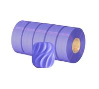 Refill PLA Filament，1.75mm Spooless Plastic Rubber Filament Material，Compatible with ANYCUBIC Kobra 3 S1C FDM 3D Printer(5KG Purple)