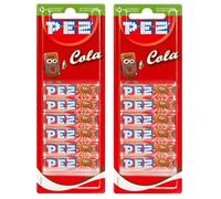 Refill Sweets Packs Assorted Flavours - Compatible with PEZ Candy Dispensers 2 x 6 Packs (Cola)