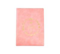 Refillable 2026 Weekly Planner 6 Rings Leather Binder Academic Journal with Dated Pages for Daily Scheduling 6.69x9.06In Portable Task Journal