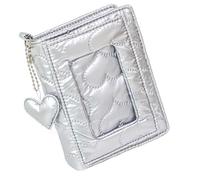 Refillable 5 Holes Binder Notebook with Refill Paper 11x13.8cm Leather 5 Rings Covers with Card Organizers Pocket Portable Soft Planner Budget