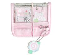 Refillable 5 Holes Binder Notebook with Refill Paper for School Travel 5-Rings Binder Covers with Zippered Pocket Portable Planner