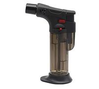 Refillable Adjustable Butane Jet Torch Lighter Cooking BBQ Flame Ignition Tool - Black - Outdoor Tools - Birthday Gifts Christmas Stocking Filler Gifts Valentines Gifts Easter Gifts