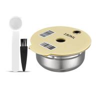 Refillable Coffee Capsules, Stainless Steel Coffee Pods Compatible with Tassimo Machines (180ML-Big) (180ML)