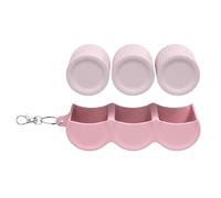 Refillable Cosmetic Containers,Travel Size Refillable Empty Cosmetic Jar | Portable Bottles For Facial Care And Makeup Storage For Travel Home And Excursions