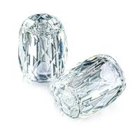 Refillable Crystal Seasoning Bottle Salt and Pepper Shakers Kitchen Decor (Set of 2) Salt Shaker Set