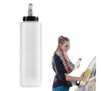 Refillable Dispenser Bottle - 15cm Liquid Container 400ml, Portable Applicator, Empty Shampoo Holder | Kitchen Hand Lotion Shampoo Bottle For Bathroom Travel Salon Storage Toiletries Organizer