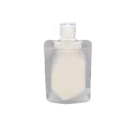 Refillable Empty Squeeze Pouch, Reasonable Size Design, Leakproof Design, Multi-purpose Use, Premium Quality Material, Space-saving Solution, Travel Containers with Professional (50ML)