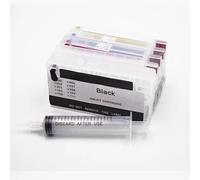 Refillable Ink Cartridge Compatible with HP T630 T250 T230 T210 Printers | Empty cartridges with disposable chip, eco-friendly refillable design Compatible with HP DesignJet series