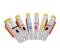 Refillable Ink Cartridge Compatible With Ip7260 Ip8760 IX6860 MX926 MX726 MG7160 MG7560 MG5460 MG5560 MG5660 Printers(EMPTY-6PCS)