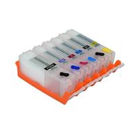 Refillable Ink Cartridge Compatible With TS704 TR7540 TR8540 TS6140 TS8140 TS9140 TS9540 TS9541 Printers(5Colors)