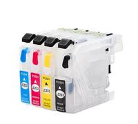 Refillable Ink Cartridge LC233 Compatible With MFC-J5720 J4120 J4620 J5320 DCP-J562DW MFC-J480DW MFC-J680DW MFC-J880DW Printers