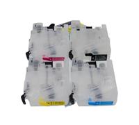 Refillable Ink Cartridge With Auto Reset Chip Compatible With MFC-J285DW J450DW J470DW J475DW J650 J870 J875 J152 J245 Printers