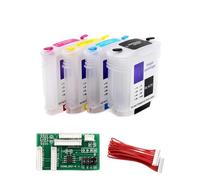 Refillable Ink Cartridge With Chip Decoder Compatible With DesignJet 111 111R Compatible With HP11 82