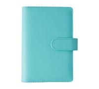 Refillable Leather 6 Rings Binder Budget Planner Business Notebook Covers Travel Journal Covers Student Notebook
