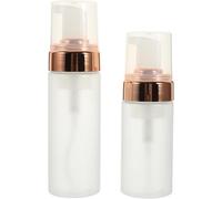 Refillable Lotion Pump Bottles PET Acrylic Travel Size Storage Containers Leakproof Design Professional Organization 200ml Lightweight Durable for Skincare Shampoo Toiletries Gym Business Trip Toil...