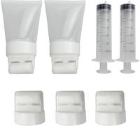 Refillable Paint Roller Brush-4" Touch Up Painter with Storage 500ml Wall Repair Tool-Empty Dabbers Bottles Dauber (Touch Up Paint Roller Brush 1 Inch 100CC)