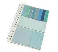 Refillable Paper Notebook and Self Adhesive Notebook Set for Student Office Workers, Daily Planning, Task Management, Work Inspirational Adhesive