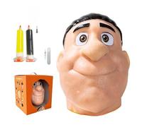 Refillable Pimple Popping Toy,2026 Premium Pack Silicone Big Head Squeeze Toy, Stress & Anxiety Relief,Face Pimples Picking Fidget Zit Poppings Toys for Adults black