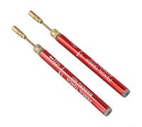 Refillable Pink Butane Soldering Iron, Pencil Torch with Variable Flame Control, for DIY, Jewelry Repair and Metal Welding(2PCS)