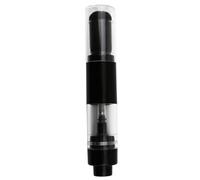 Refillable Powder Brush 2-in-1 Retractable Makeup Brush with Refillable Loose Powder Bottle Manual Press Automatic Travel Face Brushes for Color Highlight Contour Blush Powder