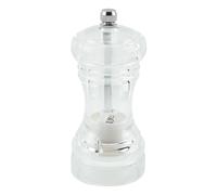 Refillable Spice Grinder, Stainless Steel Sealing Cover: Keep Spices Fresh And Dust-Free, Ideal For Sea Salt, Peppercorn, Sesame (High-Resistance Cera