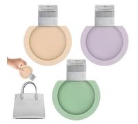 Refillable Travel Bottle - Travel Shampoo Conditioner Container, Leak-proof Silicone Material, Easy to Carry for Business Trip, Travel, Gym | Compatible with Sample Bottle, Ma