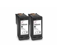 Refilled Ink For HP 305 XXL Twin Pack Black Ink Cartridges For HP Deskjet 4100e 305XXL 4120e 4122e 4130e 4210e 4220e 6010e 6020e 6022e 6030e 6032e 6420e 6422e 6430e 6432e 2710e 2720e 2721e 2722e 2723e